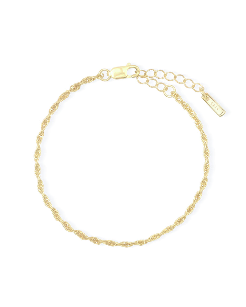 Malia Rope Bracelet Gold - Pre Order