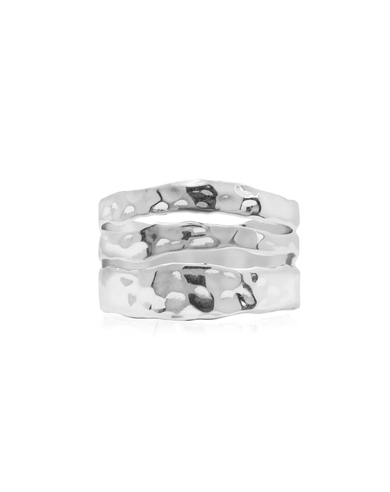 Wanaka Ring Silver Front Caja Jewellery Mountain Ring Jewelry 
