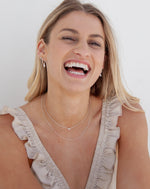 Bobble Chain Necklace Silver