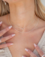 Bobble Chain Necklace Silver