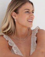 Bobble Chain Necklace Silver