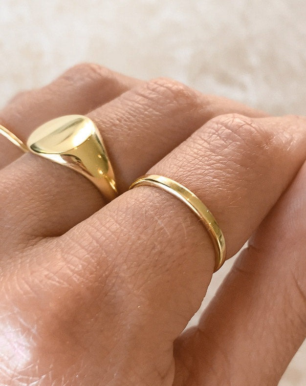 Serene Ring Gold