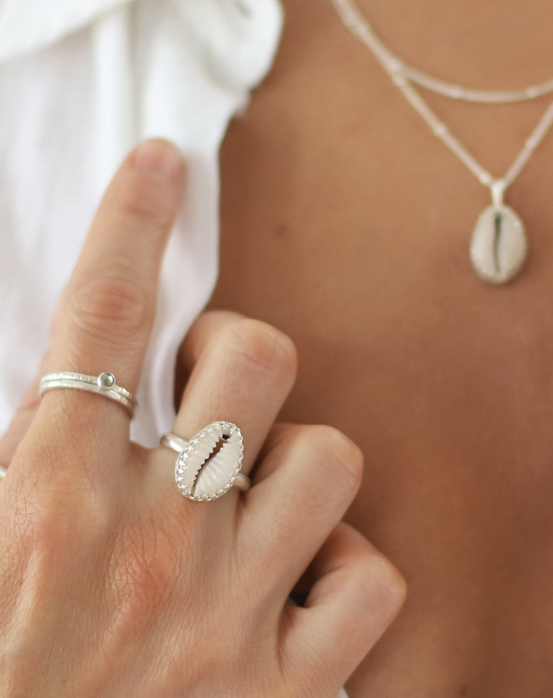 Pandawa Cowrie Shell Ring