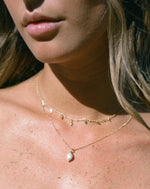 Margot Pearl Necklace Gold