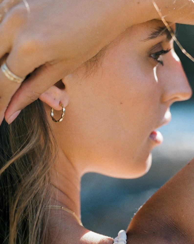 Amara Hoops Gold