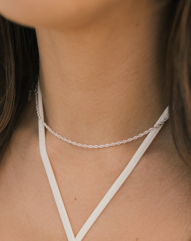 Malia Rope Necklace Gold