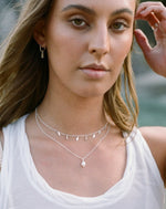 Margot Pearl Necklace Silver