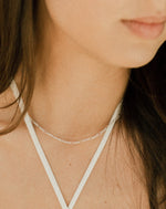 Palermo Figaro Necklace Silver