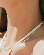 Palermo Figaro Necklace Silver