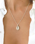 Pandawa Cowrie Shell Necklace Silver