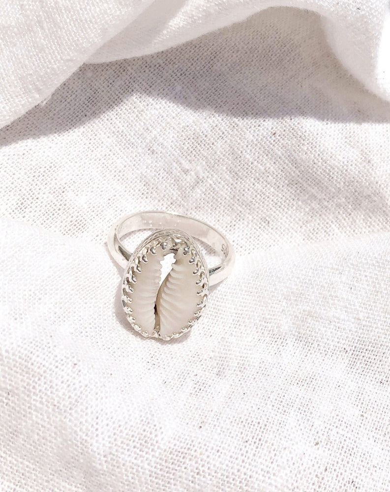 Pandawa Cowrie Shell Ring - Caja Jewellery