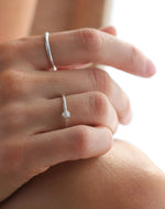 Indah Pearl Ring Silver - Caja Jewellery