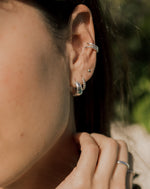 Solaris Ear Cuff Silver