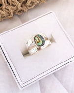 Udawala Paua Shell Ring - Caja Jewellery