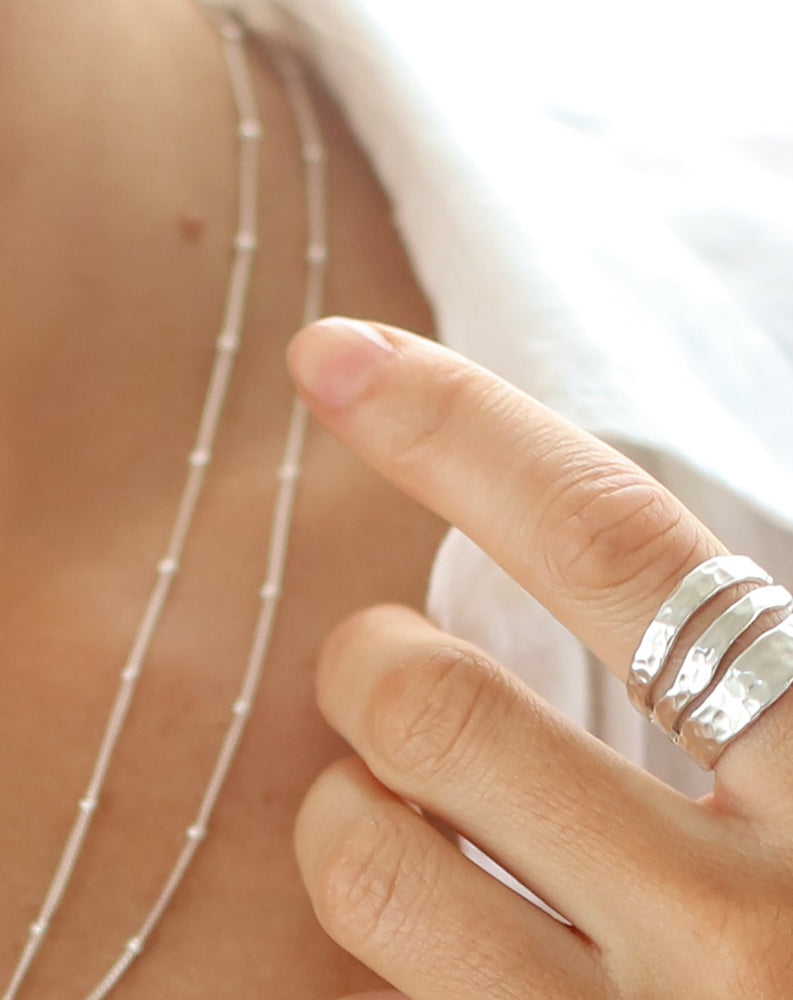 Bobble Chain Silver - Caja Jewellery